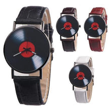 Load image into Gallery viewer, Vinyl Record Watch
