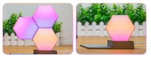 Load image into Gallery viewer, SmartHex™ - Geometry Assembly Smart Night Light - Have Light Your Way
