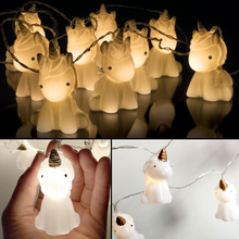 Load image into Gallery viewer, Cute Unicorn LED String Lights
