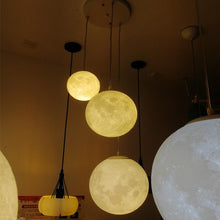 Load image into Gallery viewer, 3D Flow Moon Pendant
