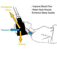 Load image into Gallery viewer, Portable Cervical Traction and Relaxation Device
