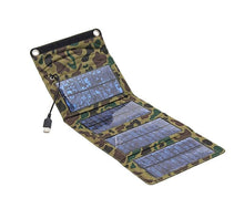 Load image into Gallery viewer, Portable Folding Solar Panel USB Charger
