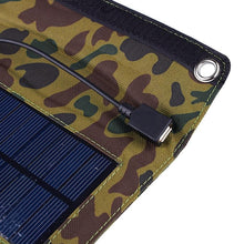 Load image into Gallery viewer, Portable Folding Solar Panel USB Charger
