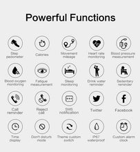 Load image into Gallery viewer, T20 Waterproof  Smart Watch Bracelet with Heart Rate and Blood Pressure Monitoring Montre

