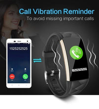 Load image into Gallery viewer, T20 Waterproof  Smart Watch Bracelet with Heart Rate and Blood Pressure Monitoring Montre
