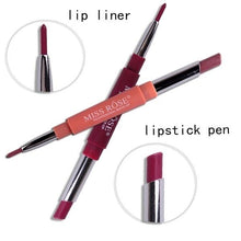 Load image into Gallery viewer, 8 Colors MISS ROSE Multi-functional Sexy Matte Lipstick Lipliner Pen

