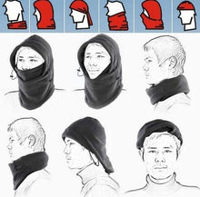 Load image into Gallery viewer, 6 in 1 Thermal Fleece Winter Balaclava
