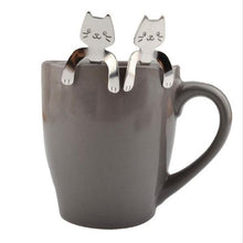 Load image into Gallery viewer, Cute Cat Coffee Spoon

