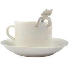 Load image into Gallery viewer, Cute Cat Coffee Spoon
