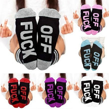 Load image into Gallery viewer, Graphic Cotton Ankle Socks
