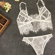 Load image into Gallery viewer, Sexy Lingerie Lace Push Up Bra/ Underwear Set
