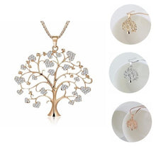 Load image into Gallery viewer, "Tree of Life" Family Pendant Necklace Birthstone
