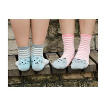 Load image into Gallery viewer, Cute Women's Knit Cotton Cat Socks
