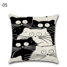 Load image into Gallery viewer, Cartoon Linen Cushion Cover
