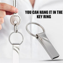Load image into Gallery viewer, Metal USB Flashdrive Keychain
