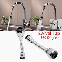 Load image into Gallery viewer, Chrome Kitchen Sink 360 Degree Nozzle

