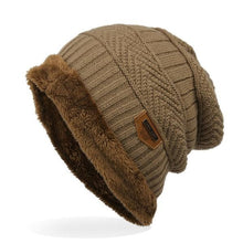 Load image into Gallery viewer, Knitted Wool Winter Cap
