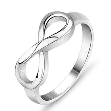 Load image into Gallery viewer, Silver Infinity Ring
