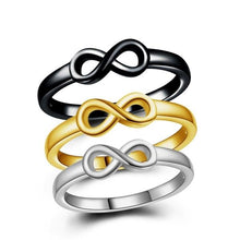 Load image into Gallery viewer, Silver Infinity Ring
