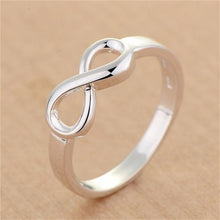 Load image into Gallery viewer, Silver Infinity Ring
