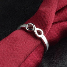 Load image into Gallery viewer, Silver Infinity Ring

