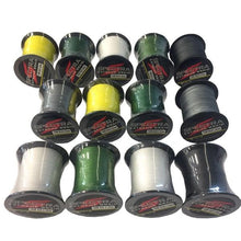 Load image into Gallery viewer, 6lb 100M Multifilament braided fishing line 4 weaves roll PE
