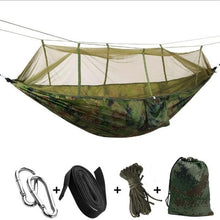 Load image into Gallery viewer, Parachute Nylon Camping Hammock
