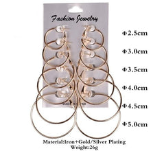 Load image into Gallery viewer, Trend Hoop Earring Set

