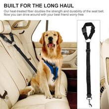 Load image into Gallery viewer, Adjustable Dog Seat Belt Harness
