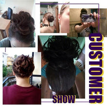 Load image into Gallery viewer, Messy Hair Scrunchie Easy Bun
