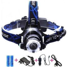 Load image into Gallery viewer, High Quality Headlamp + Battery + Charger
