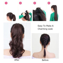 Load image into Gallery viewer, Wavy Ponytail Wig Claw Clip
