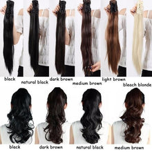 Load image into Gallery viewer, Wavy Ponytail Wig Claw Clip
