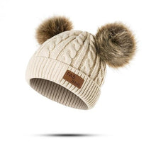 Load image into Gallery viewer, Unisex Pom Pom Winter Hat For Children
