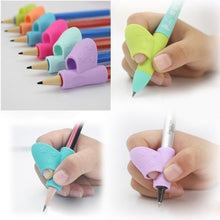 Load image into Gallery viewer, 3PCS/Set Child Pencil Grip Aide Correction Tool Random Color
