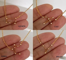 Load image into Gallery viewer, Gold Zodiac Constellation Necklace
