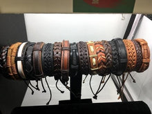 Load image into Gallery viewer, Mixed Style Random Genuine Leather Surfer Bracelet
