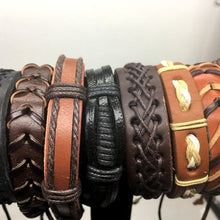 Load image into Gallery viewer, Mixed Style Random Genuine Leather Surfer Bracelet
