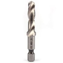 Load image into Gallery viewer, Hex Shank w/ Metric Right Hand Screw Thread Tap Taper &amp; Drill Bits
