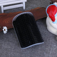 Load image into Gallery viewer, Removable Corner Cat Rubbing Massage Brush Hair Removal Station
