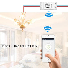 Load image into Gallery viewer, WiFi Smart Light Switch Universal Breaker Wireless Remote: Compatible with Alexa, IFTTT and Google Home
