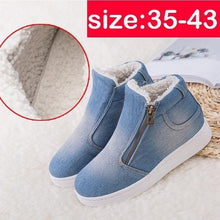 Load image into Gallery viewer, Winter Fur Ankle Boots
