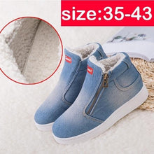 Load image into Gallery viewer, Winter Fur Ankle Boots
