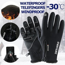 Load image into Gallery viewer, Unisex Winter Thermal Outdoor Sports Waterproof and Windproof Touch Screen Gloves
