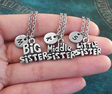 Load image into Gallery viewer, Sister Necklace Pendants
