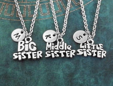 Load image into Gallery viewer, Sister Necklace Pendants
