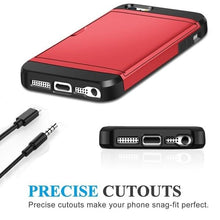 Load image into Gallery viewer, Shockproof Slim Hybrid Wallet Case Cover
