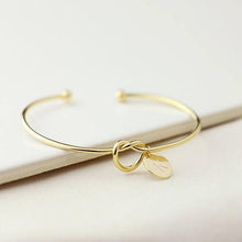 Load image into Gallery viewer, Knot Bracelet with Personalized Letters
