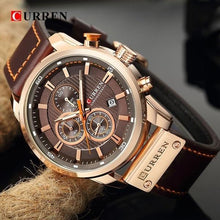 Load image into Gallery viewer, Top Brand Luxury Quartz Gold Mens Watch
