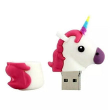 Load image into Gallery viewer, Cute Horse Unicorn USB Flash Drive Pen Drive 64GB USB
